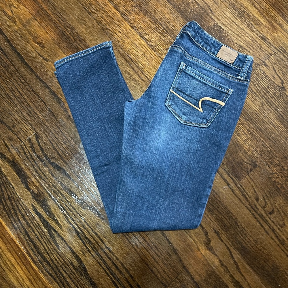 American Eagle women skinny jeans size size 4